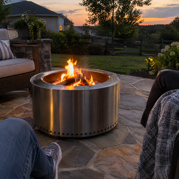 Customer photo: Smokeless Fire Pit